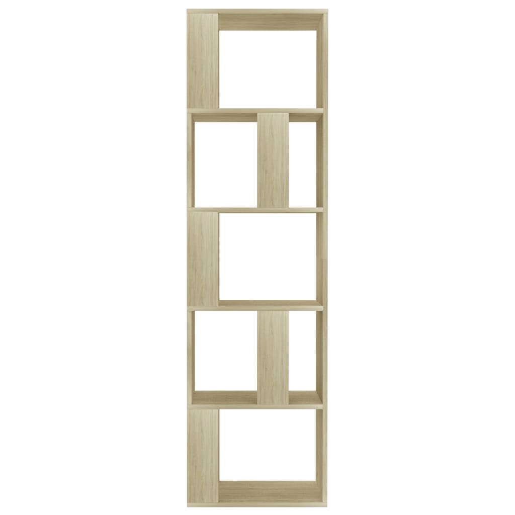 Book Cabinet/Room Divider Sonoma Oak 45x24x159 cm Chipboard