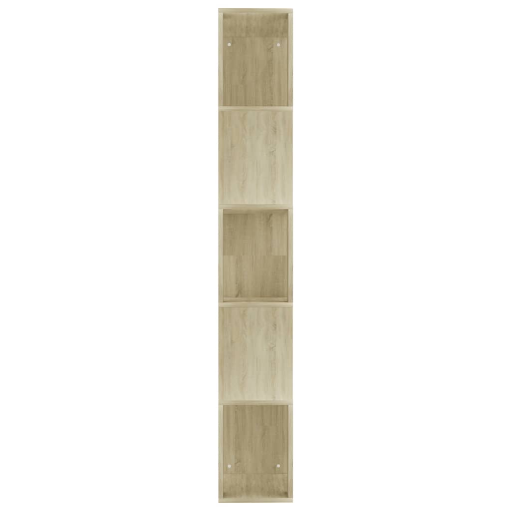 Book Cabinet/Room Divider Sonoma Oak 45x24x159 cm Chipboard