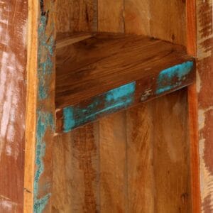 Bookshelf 50x40x180 cm Solid Reclaimed Wood