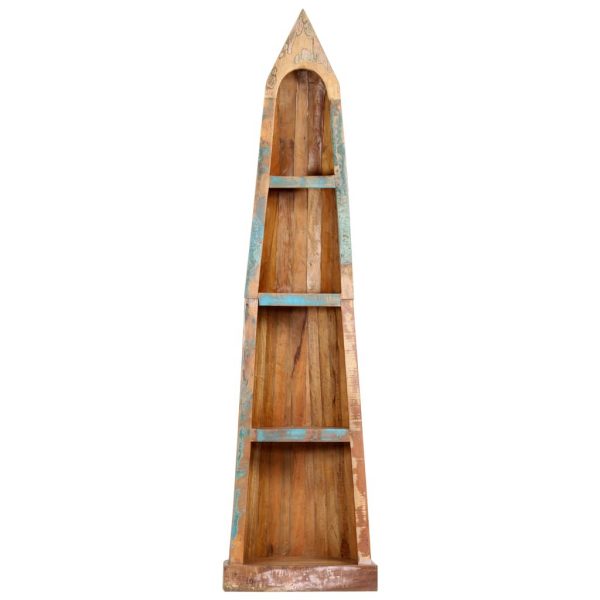 Bookshelf 50x40x180 cm Solid Reclaimed Wood