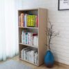 Bookshelf Chipboard 60x31x116.5 cm Oak
