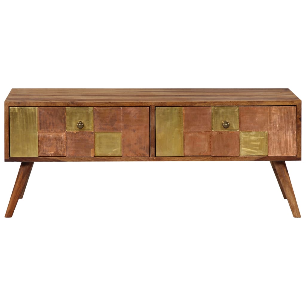 Coffee Table 100x50x39 cm Solid Sheesham Wood