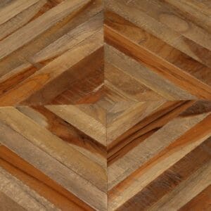 Coffee Table Reclaimed Teak and Concrete 70x70x30 cm