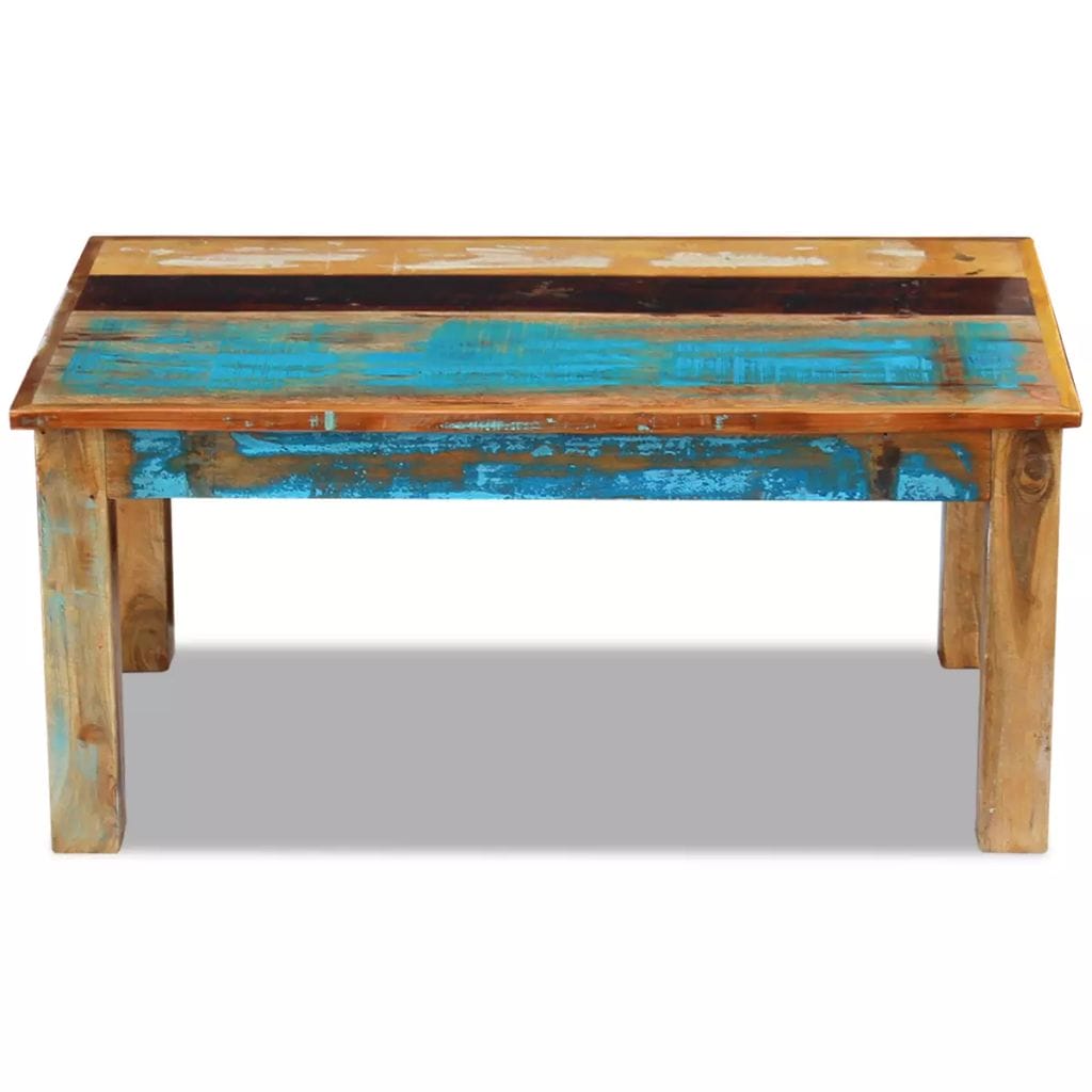 Coffee Table Solid Reclaimed Wood 100x60x45 cm