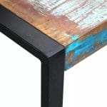 Coffee Table Solid Reclaimed Wood 80x80x40 cm 7