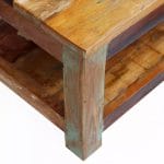 Coffee Table Solid Reclaimed Wood 90x45x35 cm 7