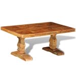 Coffee Table Solid Reclaimed Wood 3
