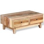 Coffee Table Solid Reclaimed Wood 3