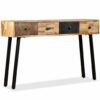 Console Table Solid Reclaimed Teak 120x30x76 cm