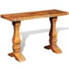 Console Table Solid Reclaimed Wood