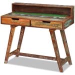Desk Solid Reclaimed Wood 5