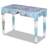 Painted Rustic Style Desk Solid Reclaimed Wood