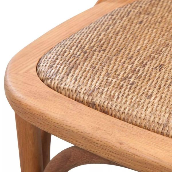 Dining Chair 48X45X90 Cm Solid Oak Wood