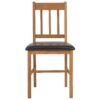 Dining Chairs 2 pcs Solid Oak 43x48x85 cm