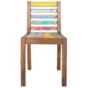 Dining Chairs 4 pcs Solid Reclaimed Boat Wood 45x45x85 cm
