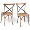 Dining Chairs 6 pcs 48x45x90 cm Solid Oak Wood