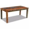 Dining Table Solid Reclaimed Wood 180x90x76 cm