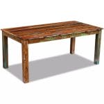 Dining Table Solid Reclaimed Wood 180x90x76 cm 3