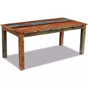 Dining Table Solid Reclaimed Wood 180x90x76 cm