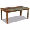 Dining Table Solid Reclaimed Wood 180x90x76 cm