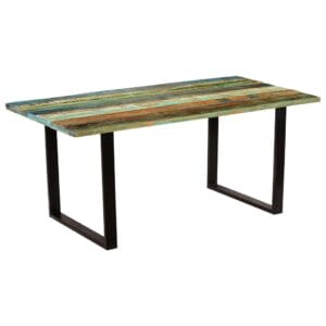 Dining Table Solid Reclaimed Wood 180x90x77 cm