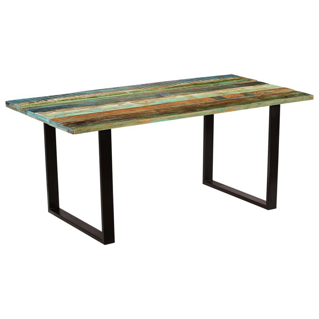 Dining Table Solid Reclaimed Wood 180x90x77 cm
