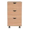 Drawer Unit 33x45x60 cm Oak