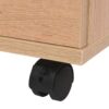 Drawer Unit 33x45x60 cm Oak