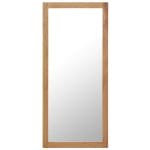Mirror 50×140 cm Solid Oak Wood 2