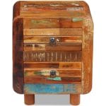 Night Cabinet Solid Reclaimed Wood 43x33x51 cm 7