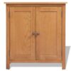 Sideboard 70x35x75 cm Solid Oak Wood