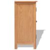 Sideboard 70x35x75 cm Solid Oak Wood