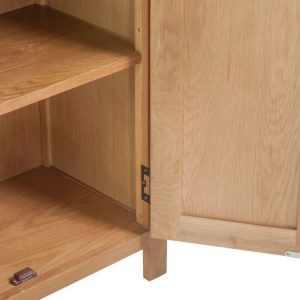 Sideboard 70x35x75 cm Solid Oak Wood