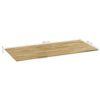 Table Top Solid Oak Wood Rectangular 23 mm 100x60 cm