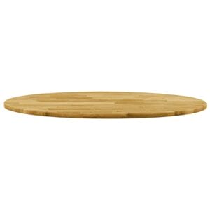 Table Top Solid Oak Wood Round 23 mm 900 mm