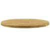 Table Top Solid Oak Wood Round 44 mm 400 mm