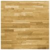 Table Top Solid Oak Wood Square 23 mm 70x70 cm