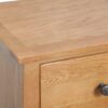 Tallboy Chest of Drawers 45x32x115 cm Solid Oak Wood