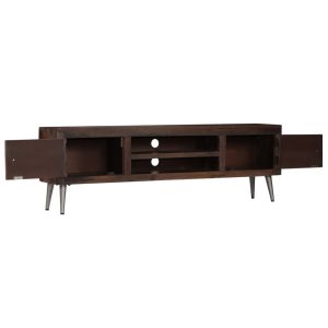 TV Cabinet Solid Reclaimed Wood 140x30x45 cm