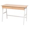 Writing Desk 110x55x75 cm Oak and White