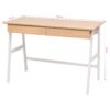 Writing Desk 110x55x75 cm Oak and White