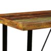 Bar Set 5 Pieces Solid Reclaimed Wood