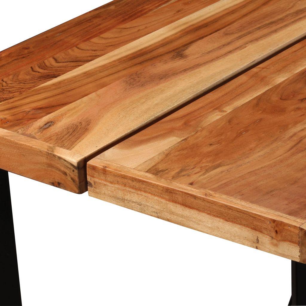 Bar Set 7 Pieces Solid Sheesham and Reclaimed Wood