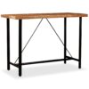 Bar Set 7 Pieces Solid Sheesham and Reclaimed Wood