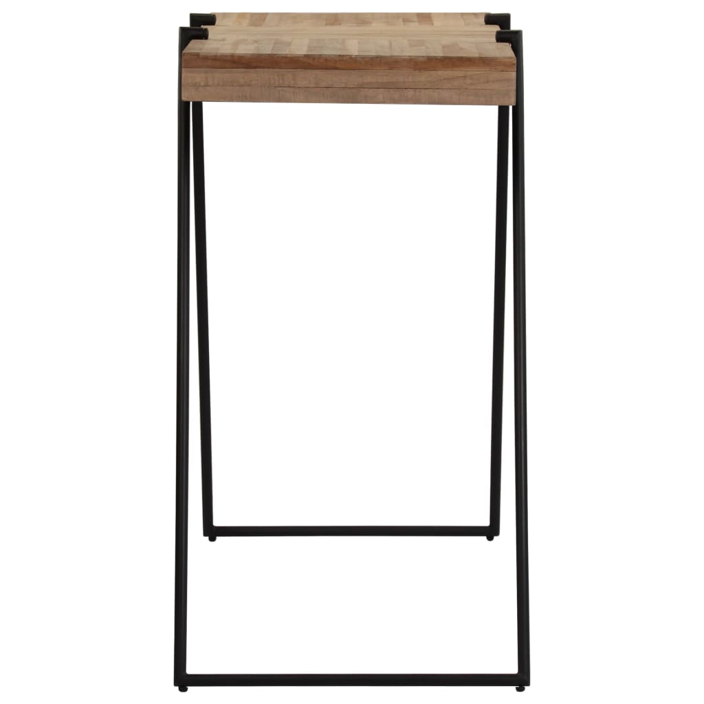 Bar Table Reclaimed Teak 120x55x107 cm