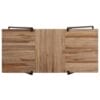 Bar Table Reclaimed Teak 120x55x107 cm