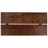 Bar Table Solid Reclaimed Wood Dark Brown 180x70x107 cm