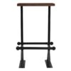 Bar Table Solid Reclaimed Wood Dark Brown 60x60x107 cm