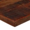 Bar Table Solid Reclaimed Wood Dark Brown 60x60x107 cm