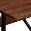 Bar Table with Benches Solid Reclaimed Wood 120x50x107 cm